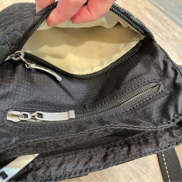 Shepani Prima Le Black Crossbody Bag Purse Anti-Theft Travel - Picture 3 of 7